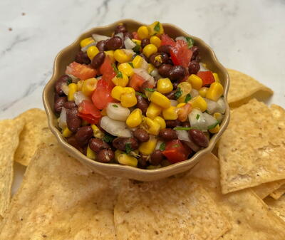 Corn And Black Bean Salsa