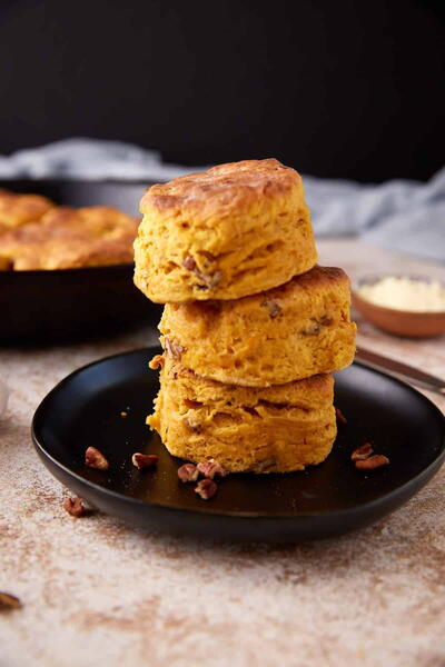 Homemade Sweet Potato Buttermilk Biscuits