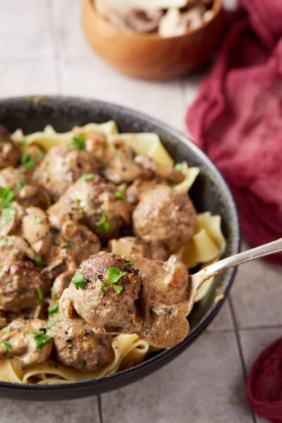 Meatball Stroganoff
