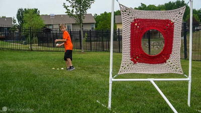 Crochet Target Practice For Baseball And Football