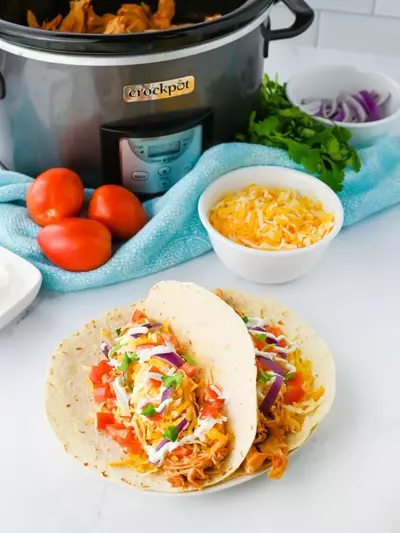 Slow Cooker Salsa Chicken