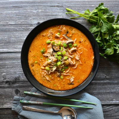 Slow Cooker Chicken Curry Ramen