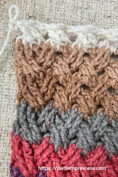 Learn How To Crochet Celtic Weave Stitch