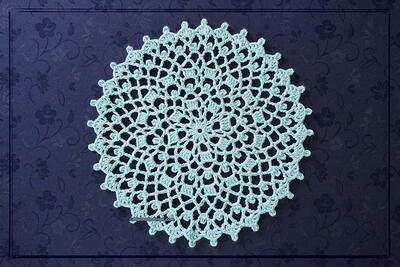 Delicate Picot Doily