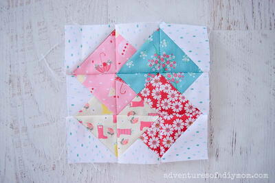 Card Trick Quilt Block
