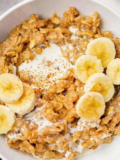 Quick And Easy Homemade Banana Oatmeal