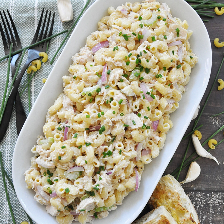 The Ultimate Creamy Tuna Pasta Salad | Quick & Easy Recipe | RecipeLion.com