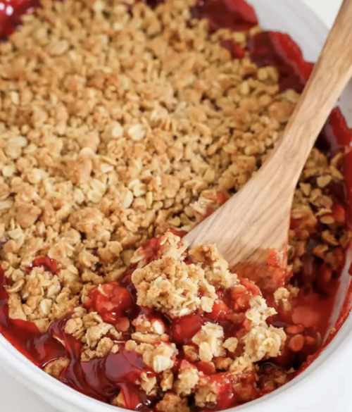 Cherry Crumble