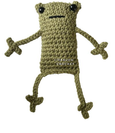 Leggy Frog Crochet Pattern