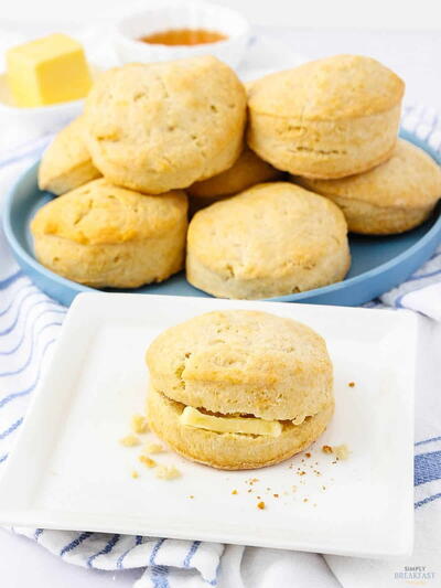 Flaky 2 Ingredient Biscuits Recipe