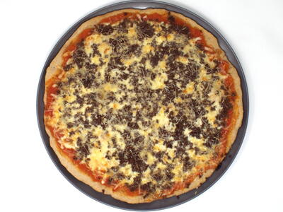 Italian Beef And Asiago Pizza