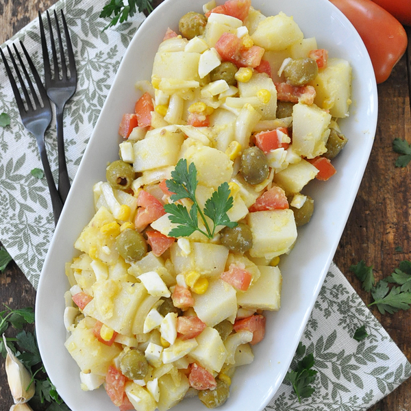 “better Than Potato Salad” Spanish Country Potato Salad Recipe