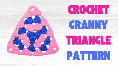 Crochet Triangle 