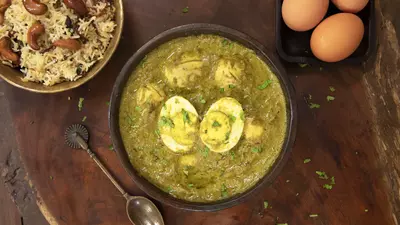 Hyderabadi Egg Malai