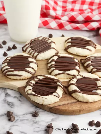 Shortbread Thumbprint Cookies