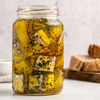 Marinated Feta Recipe
