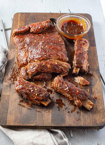 Super Tender Dry Rub Baked Ribs