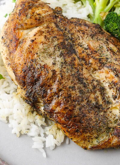 Juicy Herb Crusted Chicken Texas Roadhouse Copycat