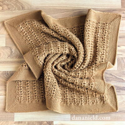 Harvest Stitch Crochet Baby Blanket