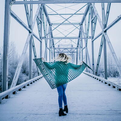 Coachella Crochet Shawl