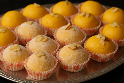 Mango Malai Laddoo Recipe 
