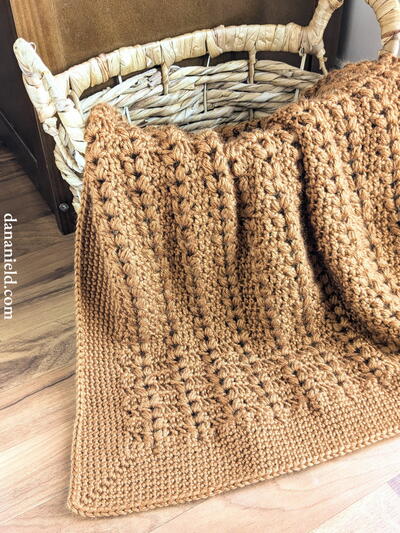Harvest Stitch Crochet Baby Blanket