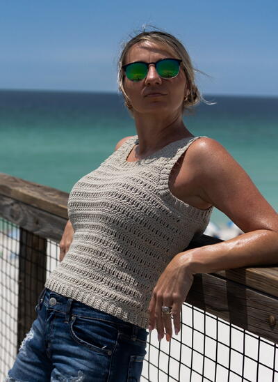 Lakelyn Crochet Tank Top