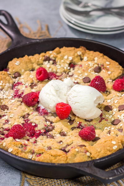 Chocolate Raspberry Cookie