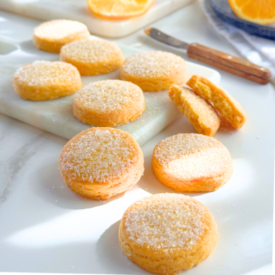 Easy Orange Butter Cookies