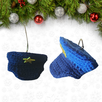 Policeman's Hat Ornament