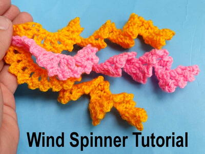 Crochet Handicraft Wind Spinner