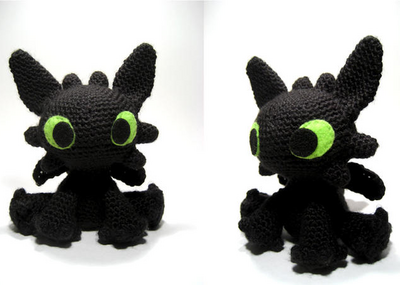 Craft Your Own Dragon: A Detailed Toothless Crochet Pattern