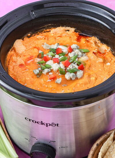 Creamy Buffalo Chicken Dip