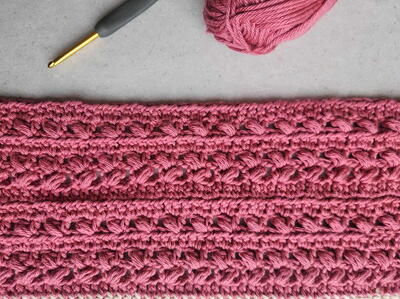 Crochet Puff Stitch Pattern – Drifting Puffs