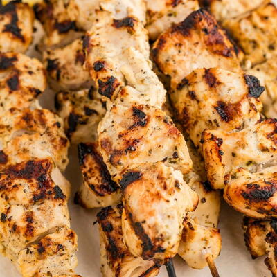 Grilled Chicken Souvlaki