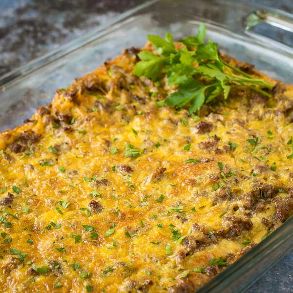 Crescent Roll Breakfast Casserole (family Favorite)