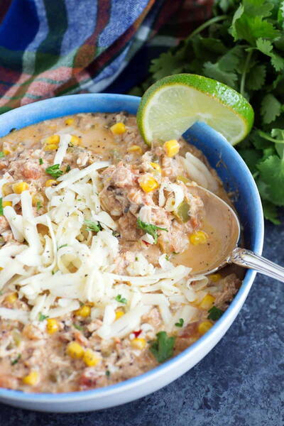 Chicken Chili With Cream Cheese