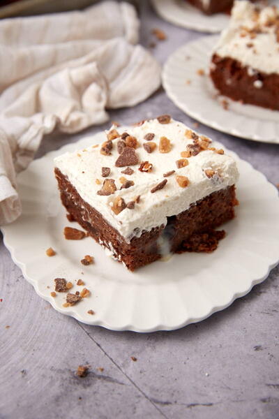 Heath Bar Cake