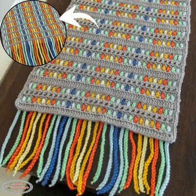 Woven Filet Table Runner