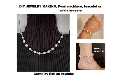 Easy Bead Necklace, Bracelet Or Anklet