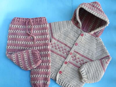 Cardigan Jacket & Pants