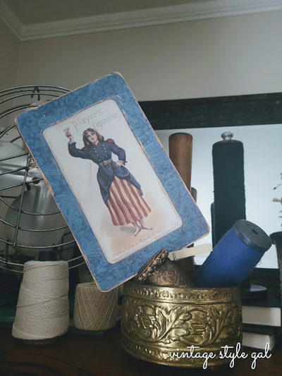 5 Charming Vintage July 4th Crafts Using Player’s Cigarette Cards