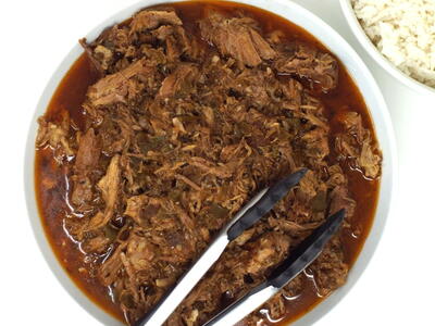 Slow Cooker Cajun Pulled Pork And Jasmine Rice