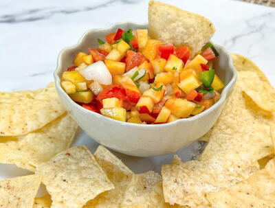 Fresh Peach Salsa