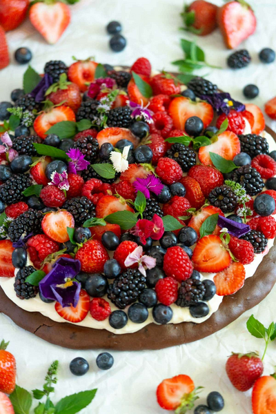 Gluten-free Dessert Pizza