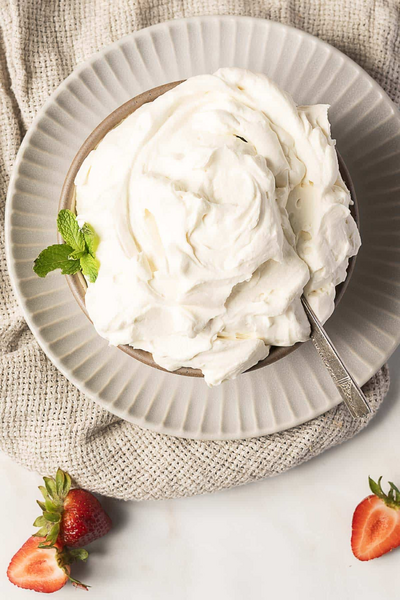 Honey Mascarpone Whipped Cream