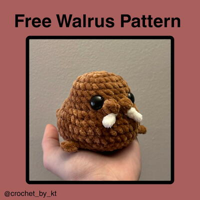 Crochet Walrus Pattern