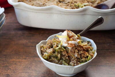 Zucchini Crisp
