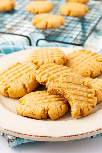 Cake Mix Peanut Butter Cookies