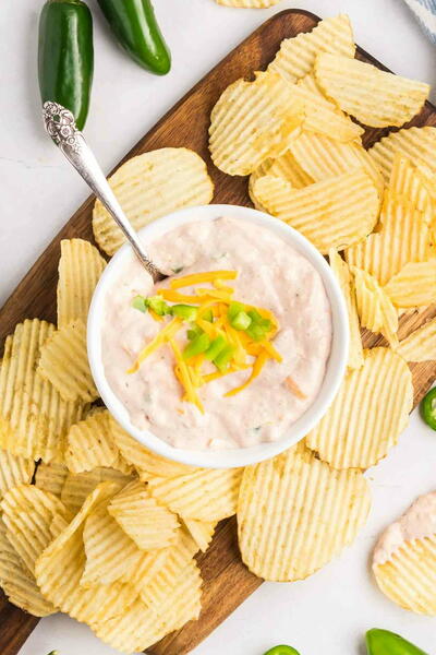 Salsa And Cream Cheese Dip